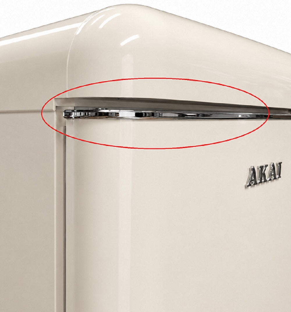 Frigorifero Outlet Retro' Crema Akai - Imperfezioni Estetiche