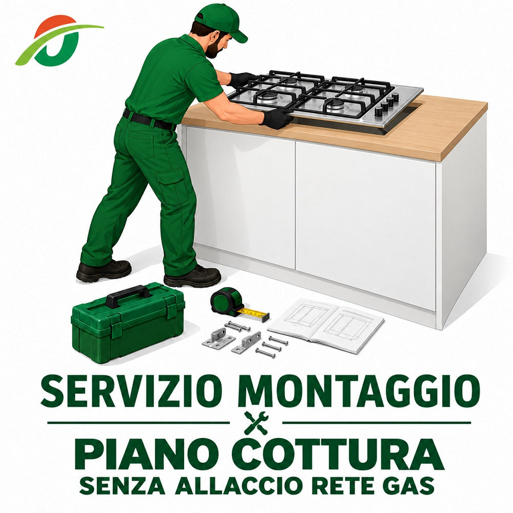 Montaggio Piano Cottura Senza Allaccio Rete Gas