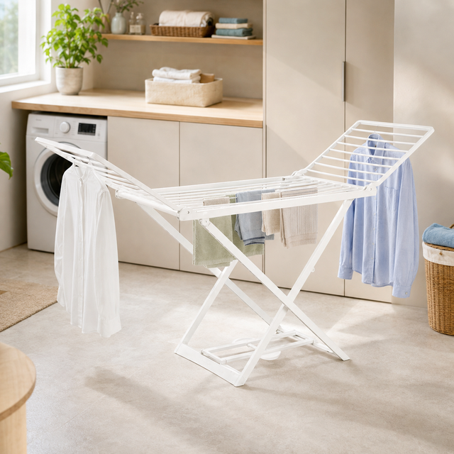 Stendibiancheria Alicante In Resina Bianco 19m