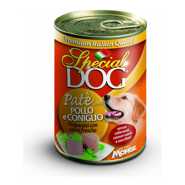 Pate Special Dog 400gr Pollo/Coniglio Monge