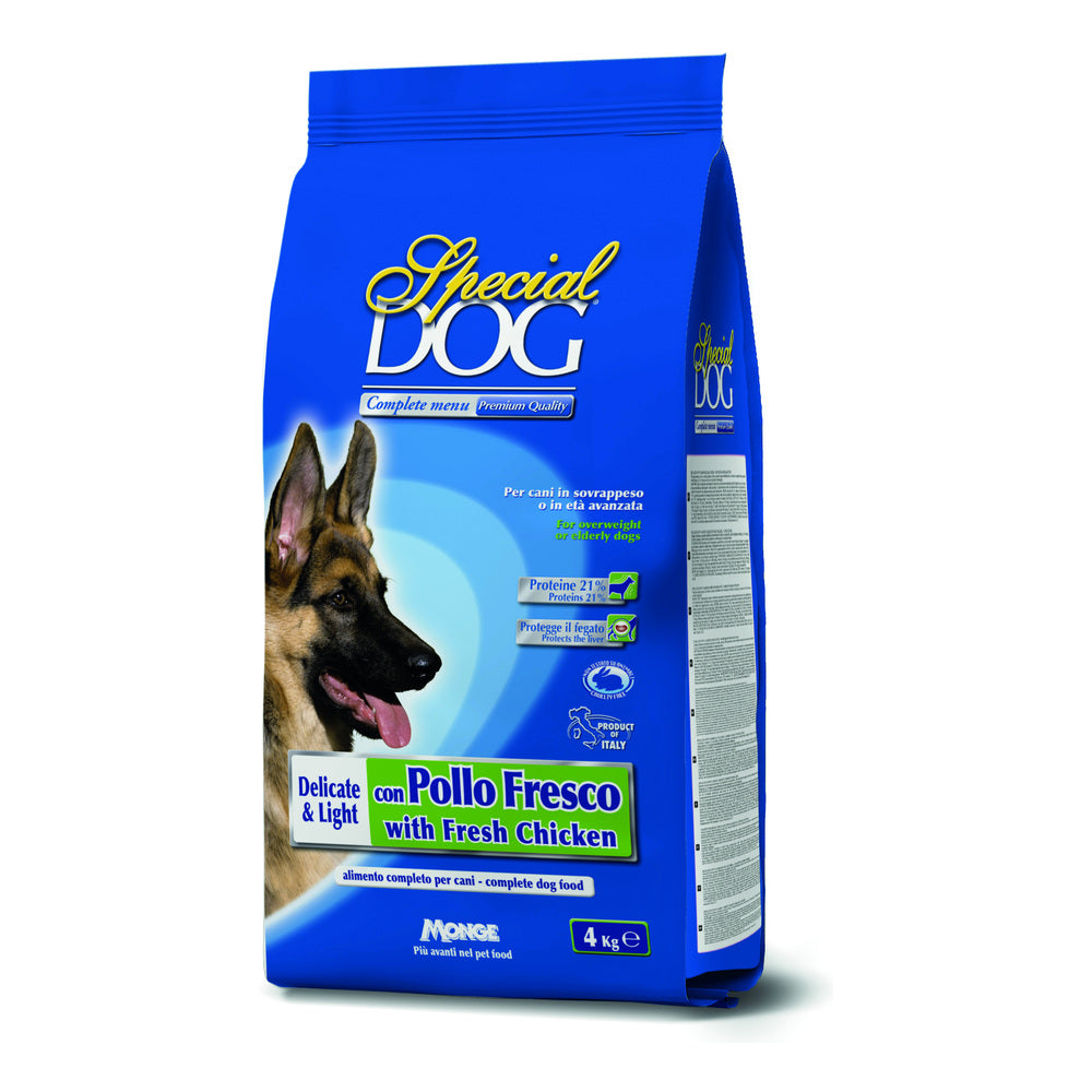 Crocchette Special Dog Delicate&Light 4kg Monge