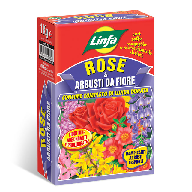 Concime Granulare Rose E Arbusti Da 1 Kg