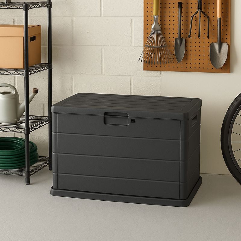 Baule Beta 200lt Resina Antracite 77,8x54,8x52 Cm