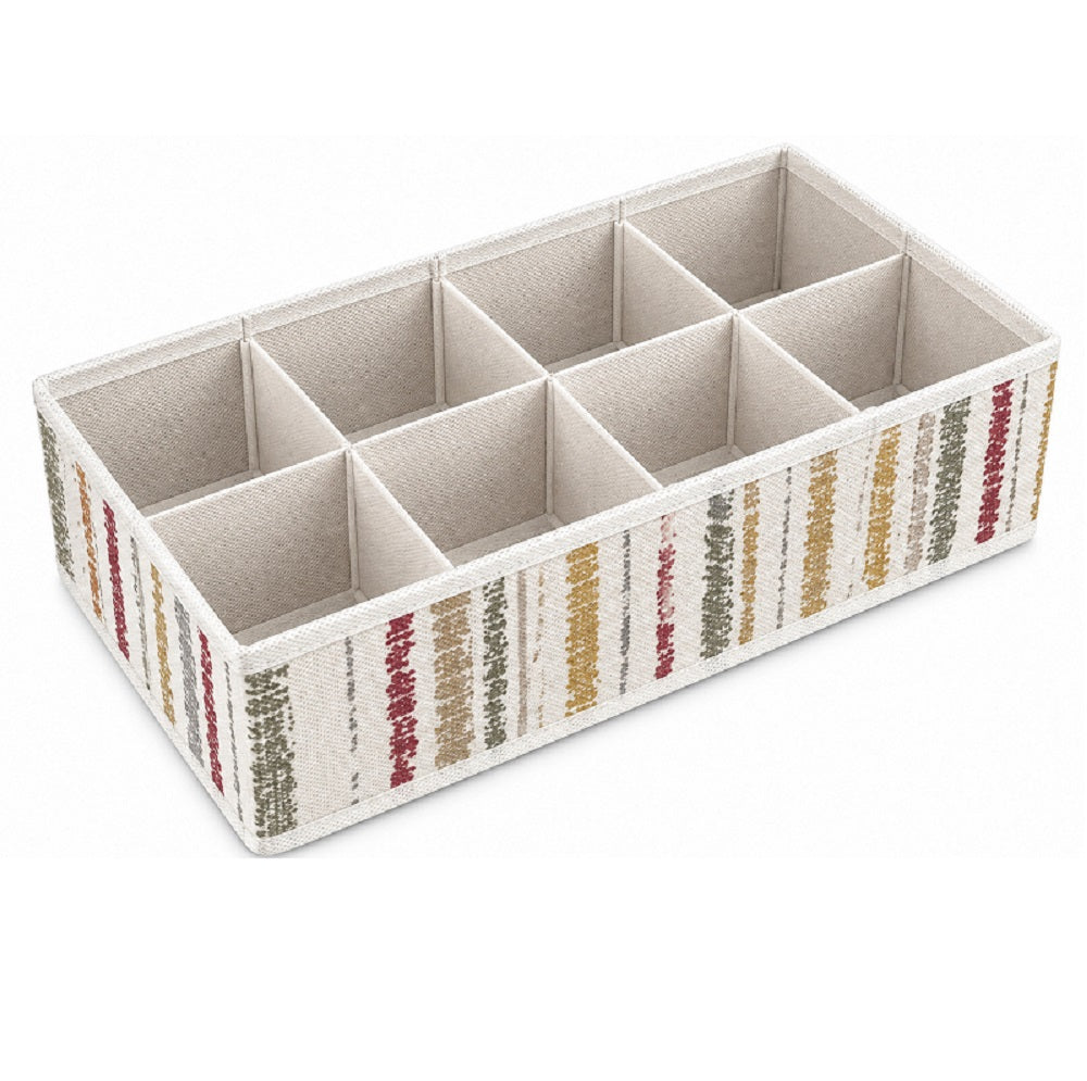 Organizer Cassetti Con 8 Scomparti