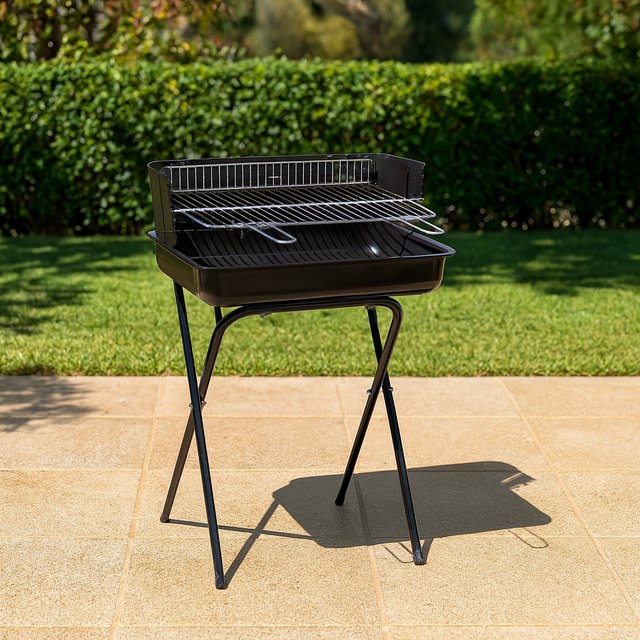 Barbecue A Carbone Rettangolare