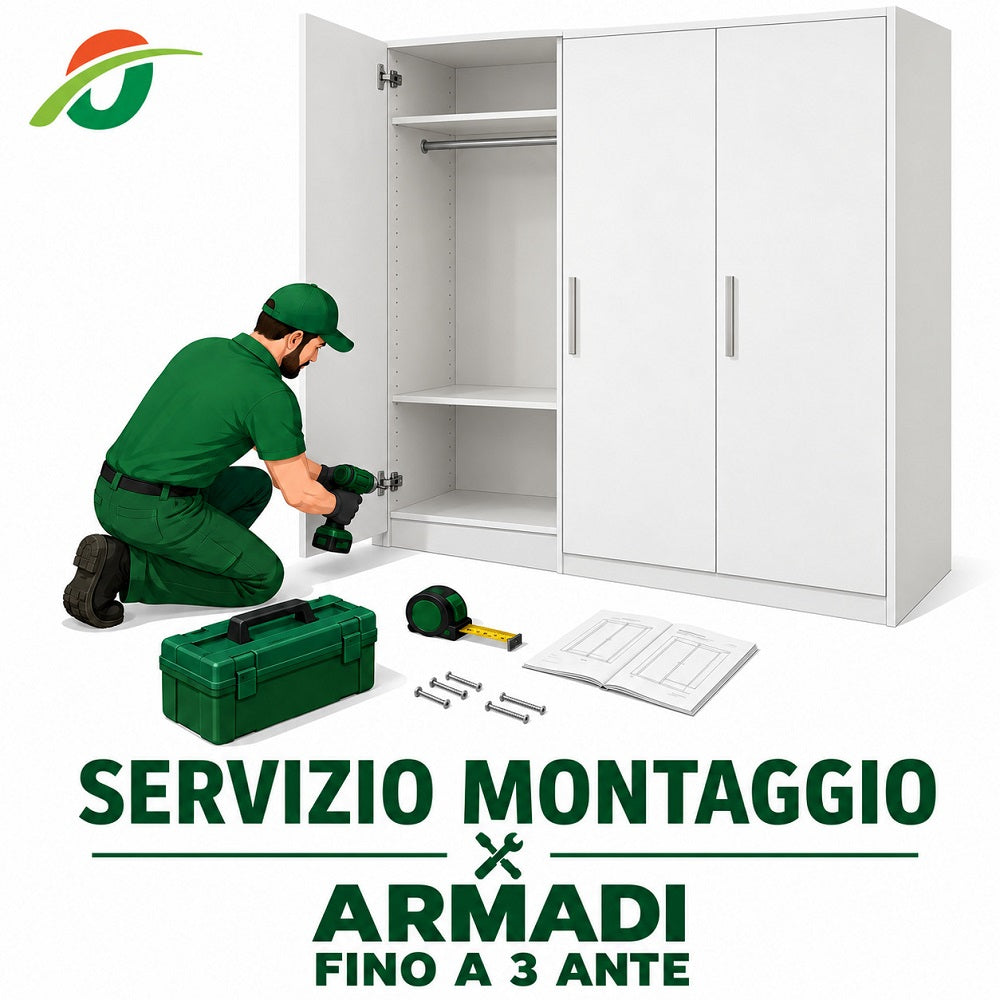 Montaggio Armadi Fino a 3 Ante