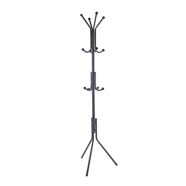 aneta appendiabiti adam in ferro nero 42x37x171cm ean 9972016356215