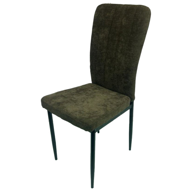 aneta sedia arredo margaux in tessuto marrone ean 9972016760272