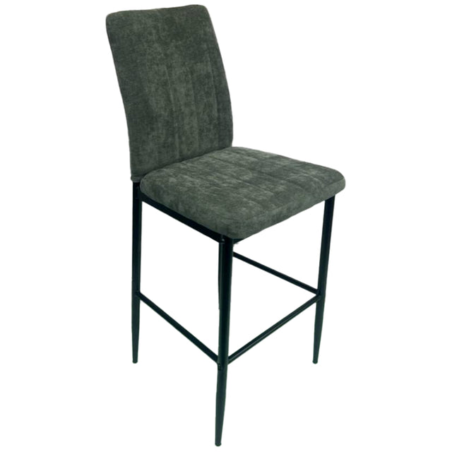 aneta sgabello arredo juliette in tessuto grigio ean 9972016760401