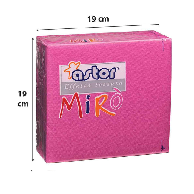 astor tovaglioli 2 veli 38x38 40pz fucsia ean 8000875019208