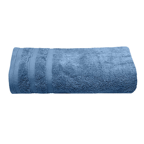 Asciugamano Viso Spugna Blu 60x100cm