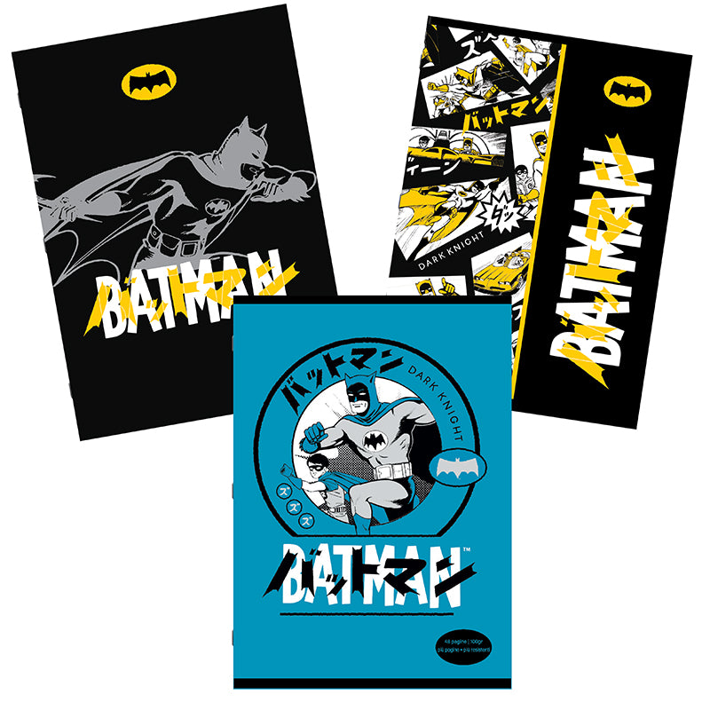 batman quaderno a4 batman rigatura a ean 8051938055244