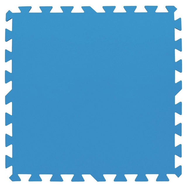 bestway set 9 tappetini base per piscine blu 50x50cm ean 6941607354681