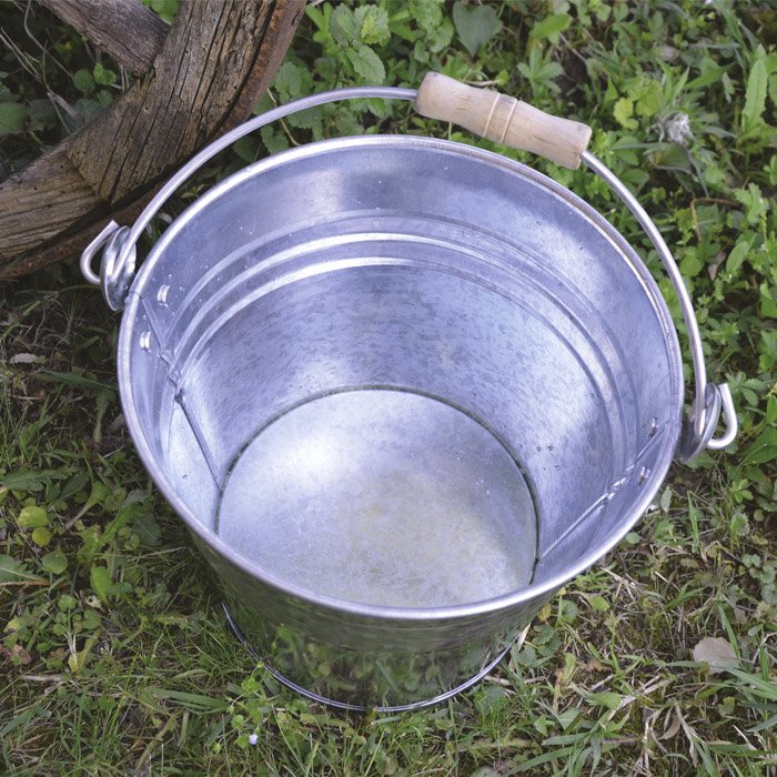 Secchio Per Cenere In Acciaio Zincato(93) - Alibaba - Foto 2