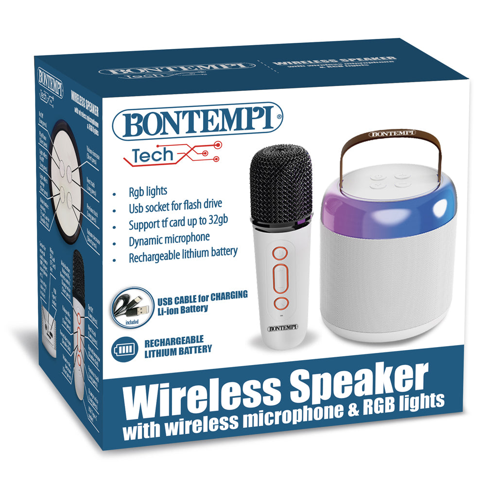 bontempi altoparlante karaoke microfono bontempi ean 0047663368450