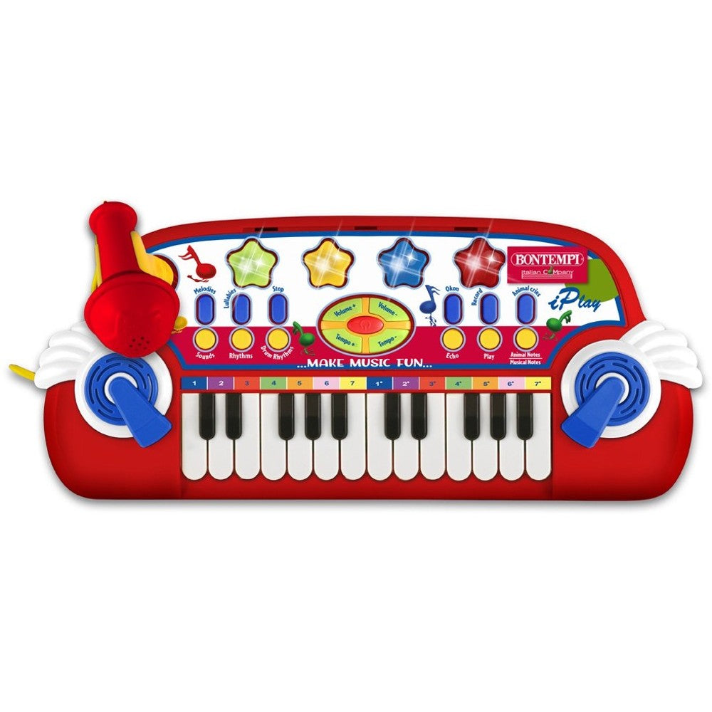 bontempi tastiera elettronica 24 tasti con microfono ean 0047663339368