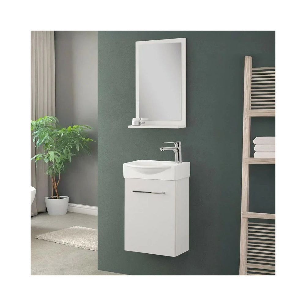 brand mobile bagno slim sospeso elys 40cm bianco ean 8057737975806