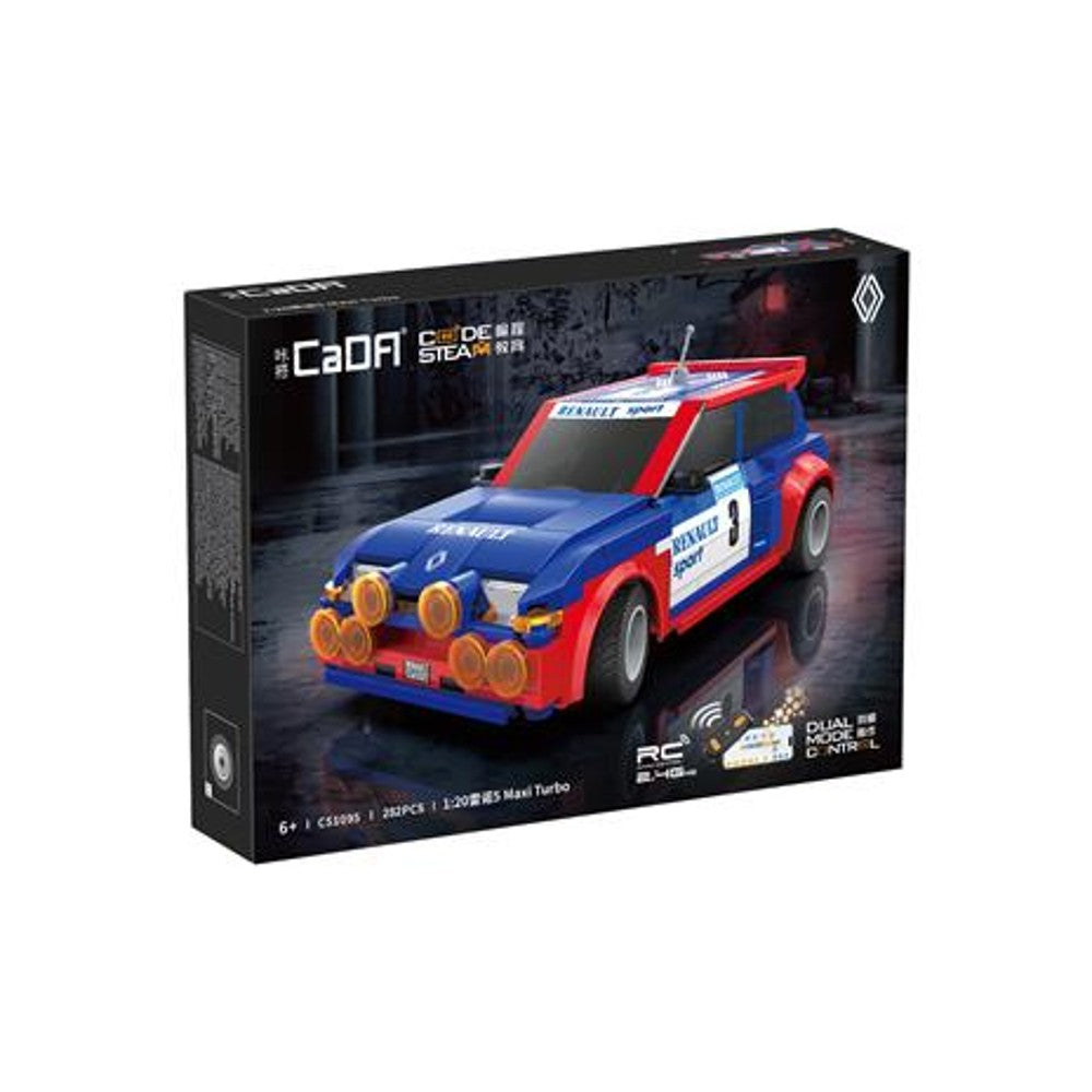 cada supercar cada renault 5 turbo 282pcs dblc51095w ean 6948061930857