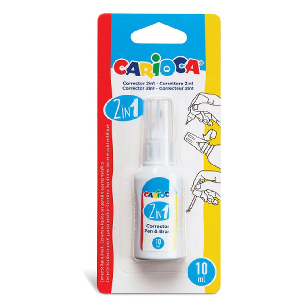 carioca correttore carioca 2 in 1 penna e pennello ean 8003511429997