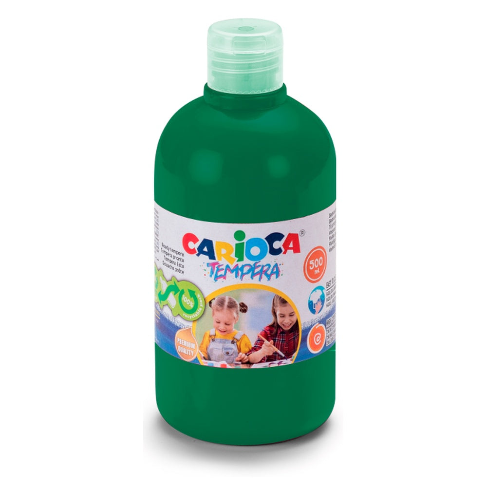 carioca tempera liquida carioca verde smeraldo 500 ml ean 8003511287153