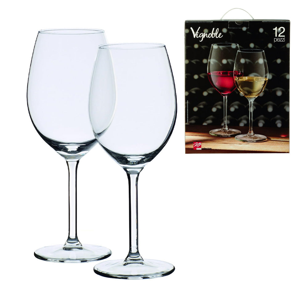 casa collection set calici vignoble 12 pezzi 400 ml 330 ml ean 8010402352623