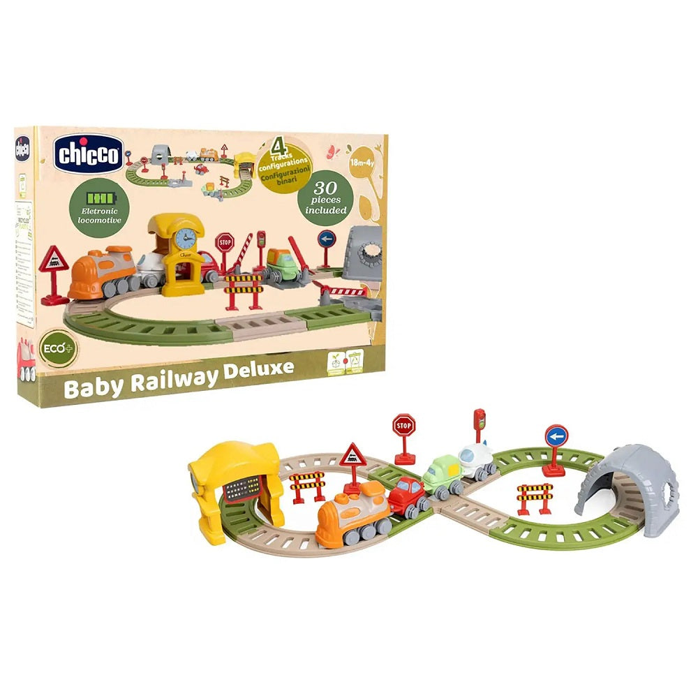 chicco trenino elettronico chicco con 34 accessori ean 8058664179442