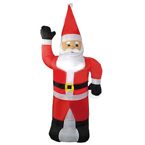 christmas babbo natale gonfiabile con luce 120 cm ean 8027501866180