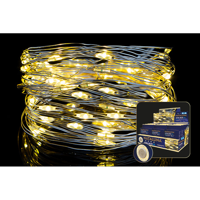 christmas catenaria 20 microled slim con batteria 2 mt ean 8051094316197