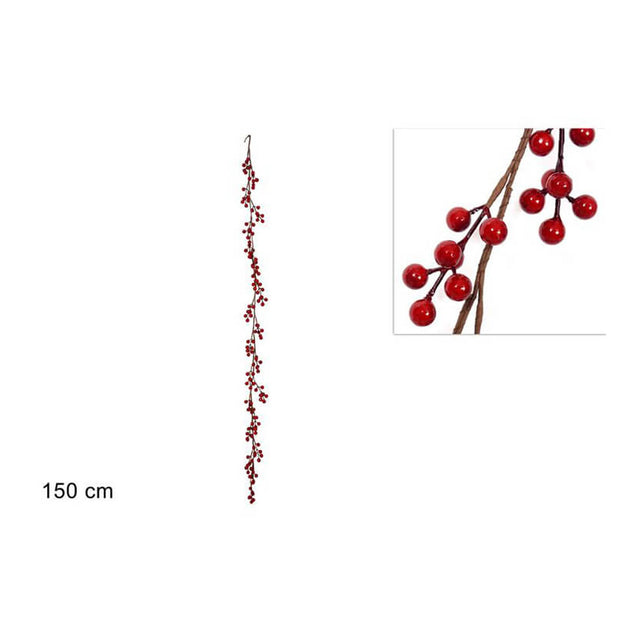 christmas collection ghirlanda bacche rosse 150 cm ean 8053482037585