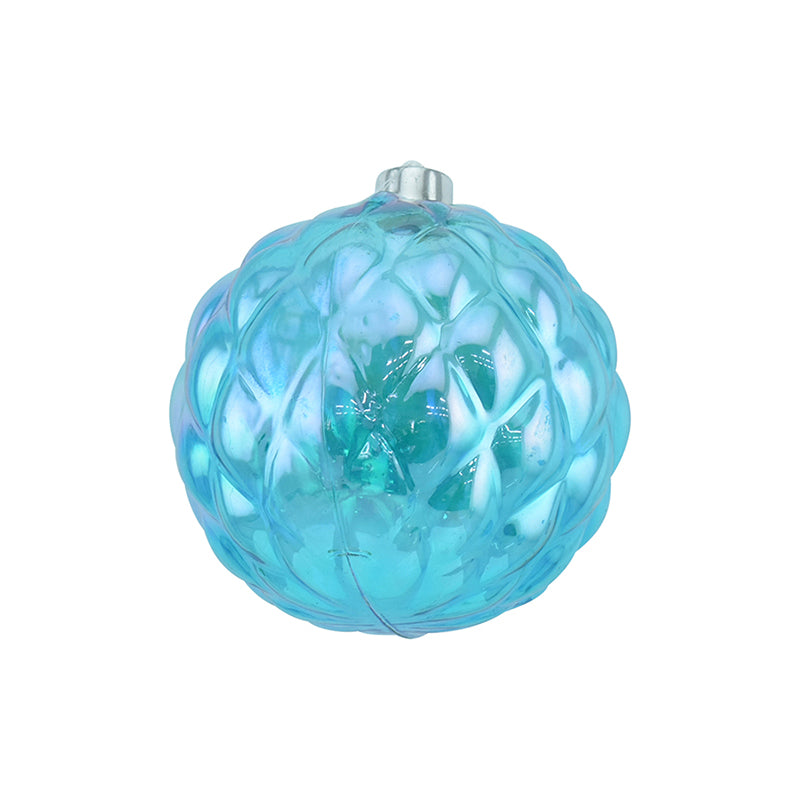 christmas collection pallina di natale azzurra 15 cm ean 8056378367612