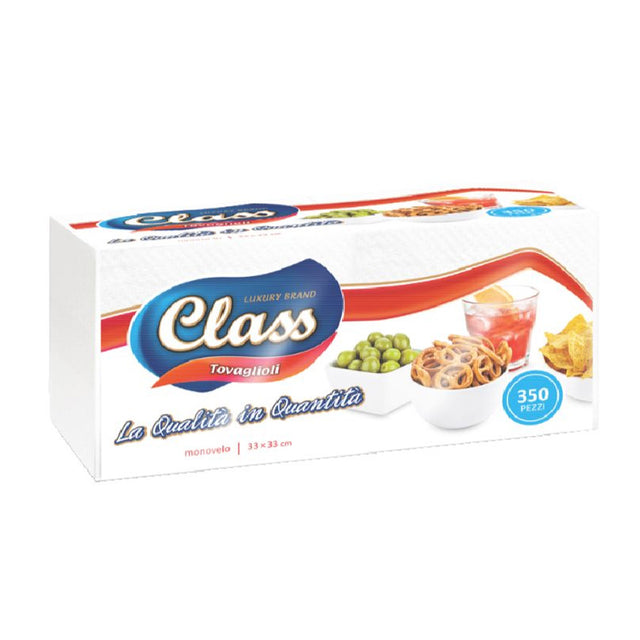 class tovaglioli 1 velo 350pz 33x33 class ean 8006783306515