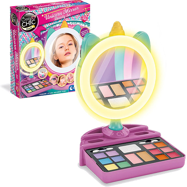 immagine-1-clementoni-clementoni-crazy-chic-unicorn-mirror-beauty-set-ean-8005125188550