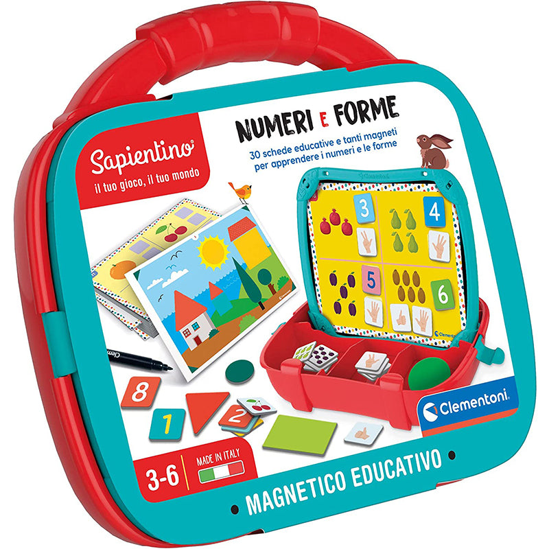 Kit Didattico Matematica Per Bambini - 3 Valigette Con Regoli, Abaco E Figure Logiche, Multicolore - Foto 3