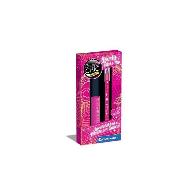 clementoni crazy chic lucidalabbra e matita fragola ean 8005125188826