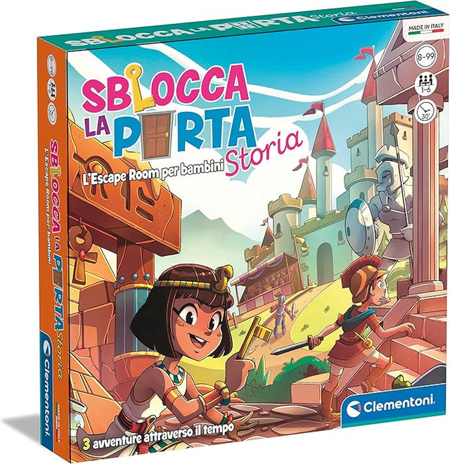 clementoni gioco da tavolo sblocca la porta storia ean 8005125167753