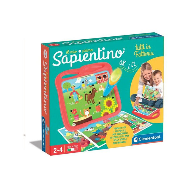 clementoni sapientino tutti in fattoria ean 8005125164776