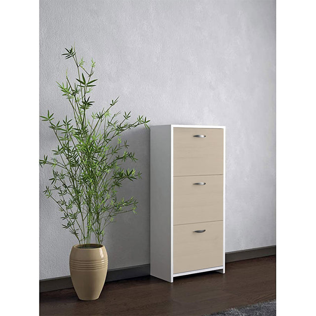 ctf scarpiera fresia slim 3 ante olmo 50x25x112cm ean 8058333533179