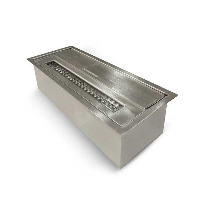 divina fire bruciatore bioetanolo incasso 15 lt l30xp12 5xh8 5cm inox ean 8053323381259