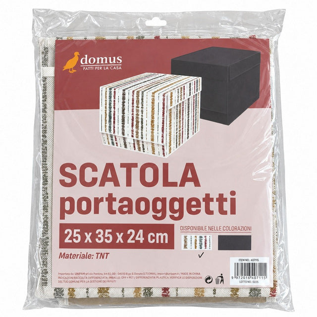 domus scatola portaoggetti 25x35x24 cm ean 9972016407115