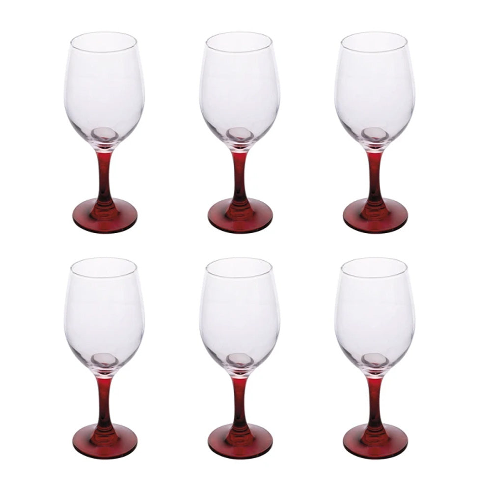 galileo casa calci vino malaga 6 pezzi 435ml stelo rosso ean 8056159191948