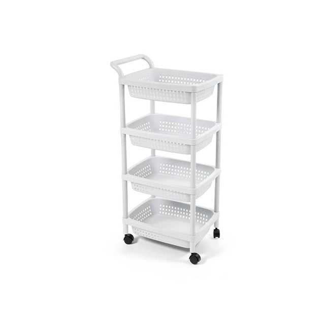 gicos carrello da cucina 4 cestelli bianco 50x36x99 cm ean 8025569814174