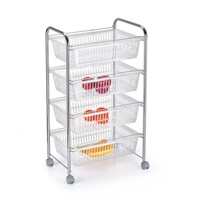 gicos carrello portafrutta 4 cestelli cromato 32x47xh87 cm ean 8025569838361