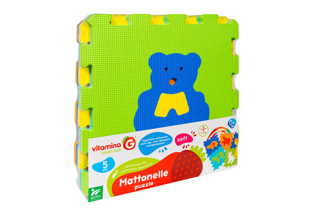 globo globo vitamina g mattonelle puzzle 5 pezzi 32x3 ean 8014966050490