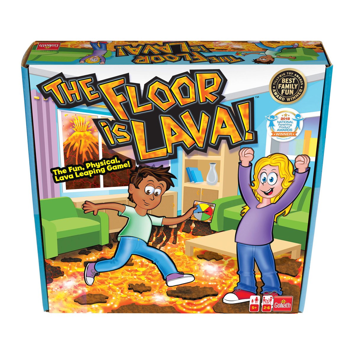 goliath gioco di societa_ the floor is lava 914532 ean 8720077145320
