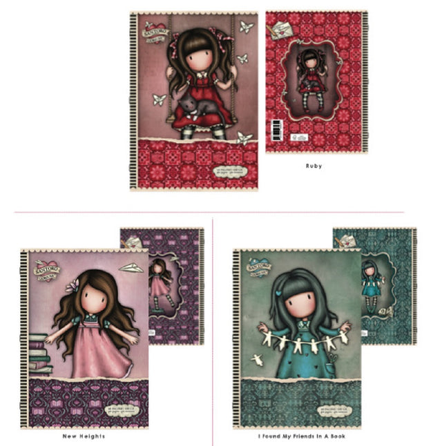 gorjuss quaderno a4 gorjuss rigatura c fantasie assortite ean 8051938057675