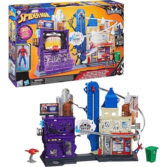 hasbro spiderman venom oscillando in citta ean 5010996327062