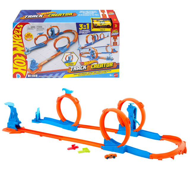 hot wheels hot wheels track creator triplo loop ean 0194735289752