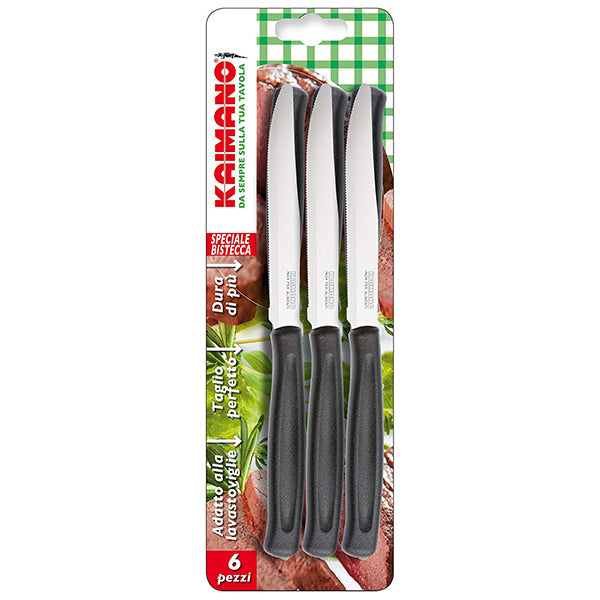 immagine-1-kaimano-coltelli-dinamik-bistecca-6pz-nero-ean-8008220042802
