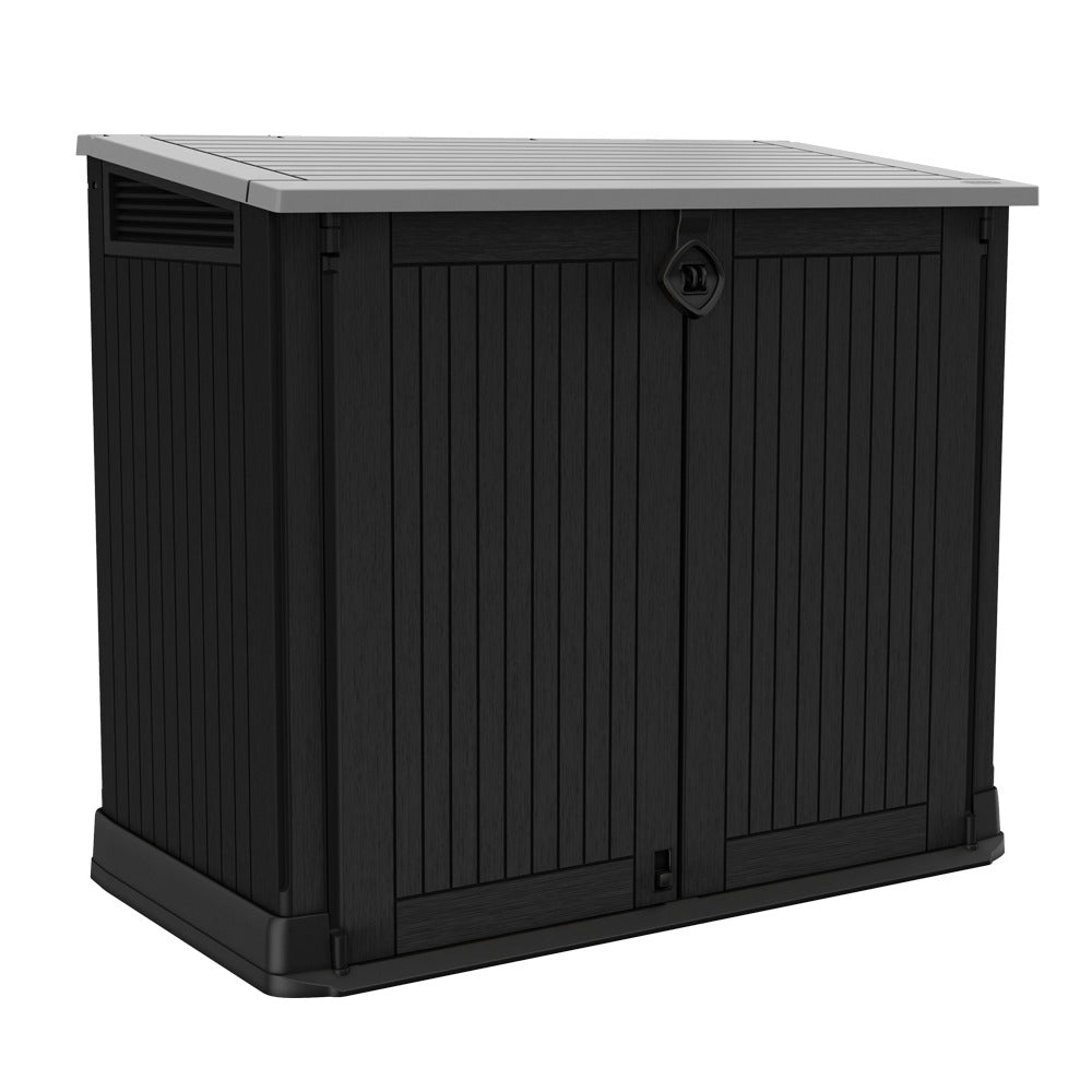 keter armadio portattrezzi out midi nero 132x71x113cm ean 7290112634405