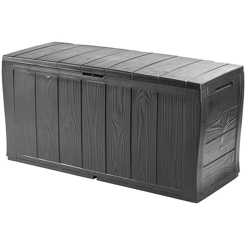 keter baule in resina effetto legno sherwood grafite ean 7290106923867